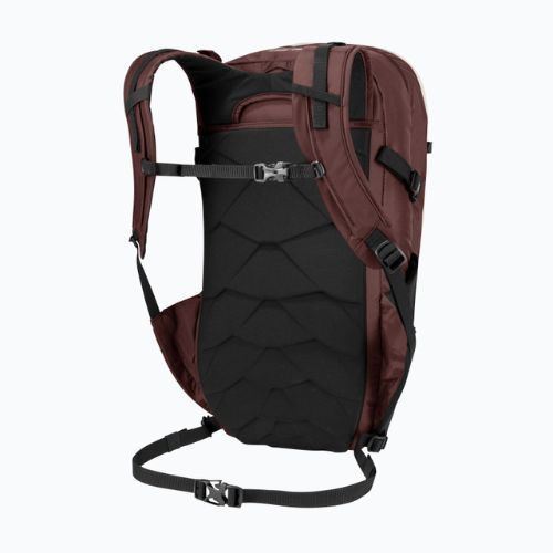 Jack Wolfskin Alpspitze 25 l slidinėjimo kuprinė dark maroon
