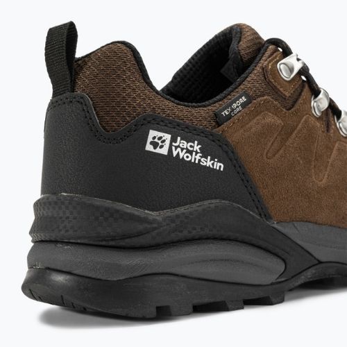 Jack Wolfskin Refugio Texapore Low rudi/phantom vyriški trekingo batai