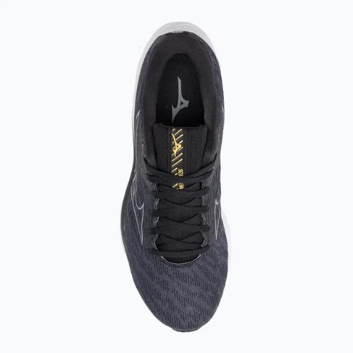 Vyriški bėgimo bateliai Mizuno Wave Rider 26 2E odyssey gray/metallic gray/pale marigold