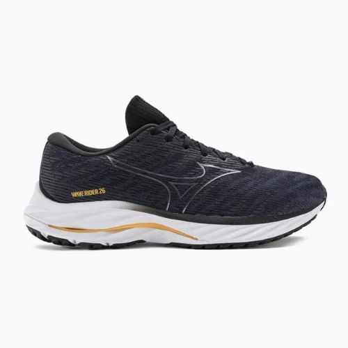 Vyriški bėgimo bateliai Mizuno Wave Rider 26 2E odyssey gray/metallic gray/pale marigold