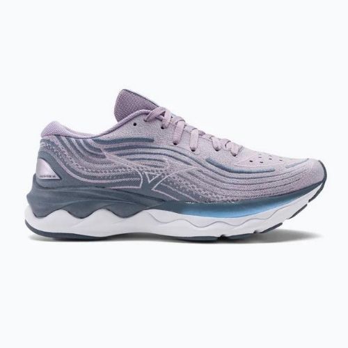 Moteriški bėgimo bateliai Mizuno Wave Skyrise 4 wisteria/white/chinablue