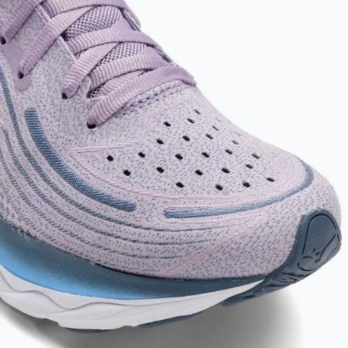 Moteriški bėgimo bateliai Mizuno Wave Skyrise 4 wisteria/white/chinablue