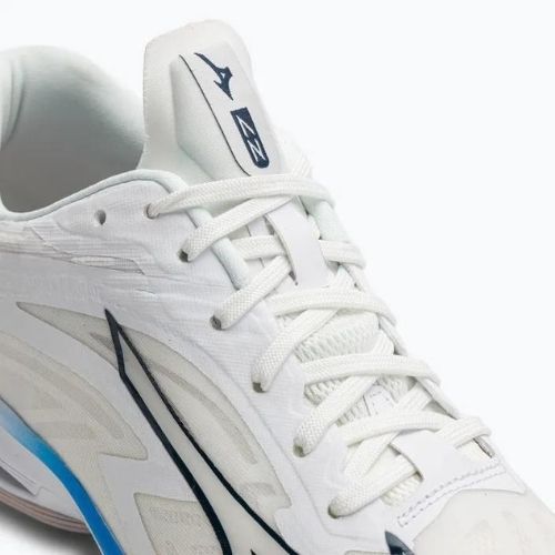 Vyriški tinklinio bateliai Mizuno Wave Lightning Z7 undyed white/moonlit ocean/peace blue