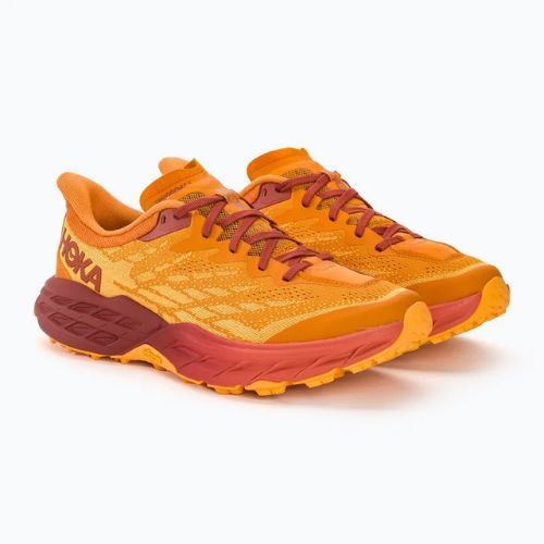 Vyriški bėgimo bateliai HOKA Speedgoat 5 amber haze/sherbet
