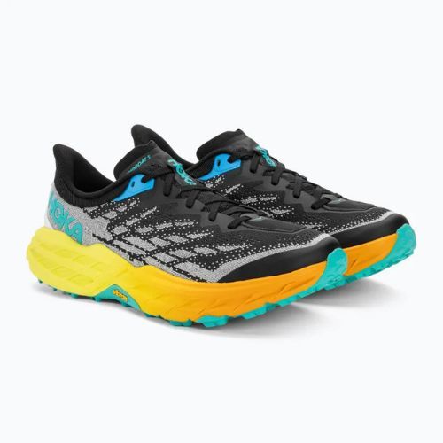 Vyriški bėgimo bateliai HOKA Speedgoat 5 black/evening primrose