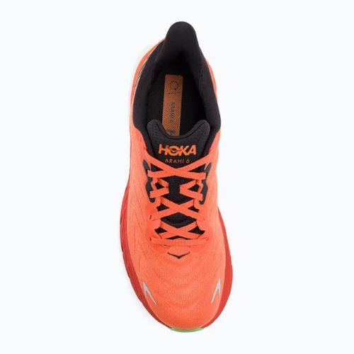 Vyriški bėgimo bateliai HOKA Arahi 6 flame/black