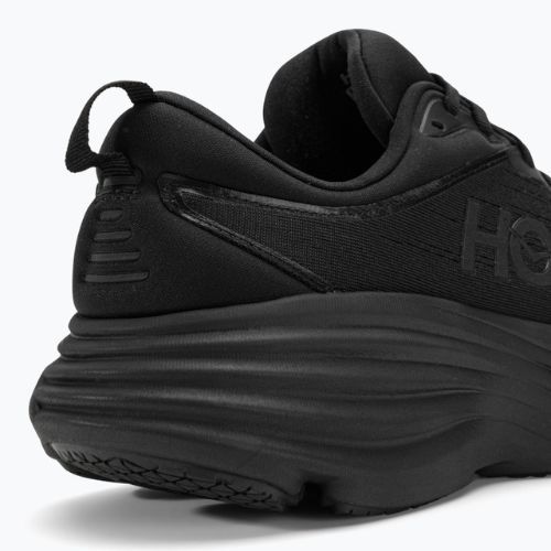 Vyriški bėgimo bateliai HOKA Bondi 8 black/black