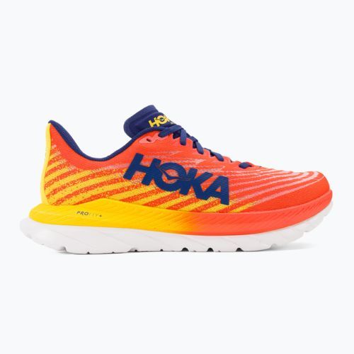 HOKA Mach 5 flame/dandelion vyriški bėgimo bateliai