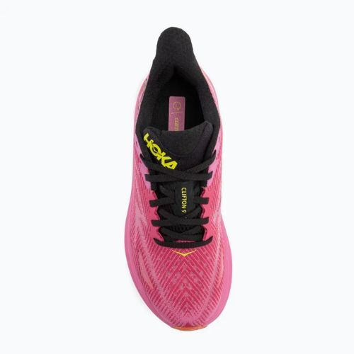 Moteriški bėgimo bateliai HOKA Clifton 9 raspberry/strawberry