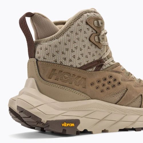 HOKA vyriški trekingo batai Anacapa Breeze Mid dune/oxford tan