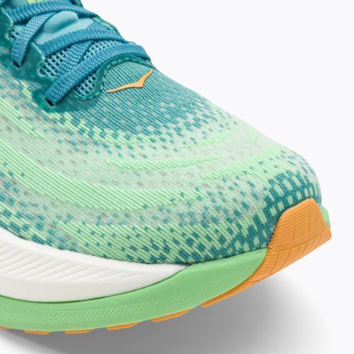 Vyriški bėgimo bateliai HOKA Mach X ocean mist/lime glow