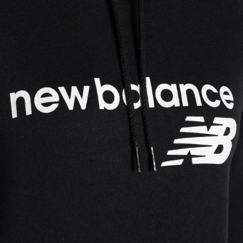 Moterų New Balance Core Fleece Hoodie black