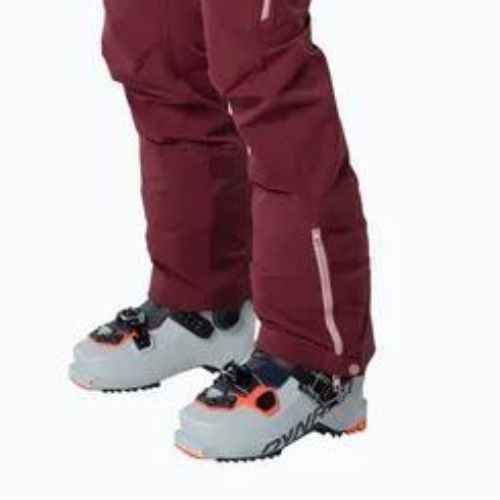 DYNAFIT moteriškos kelnės Mercury 2 DST bordo spalvos