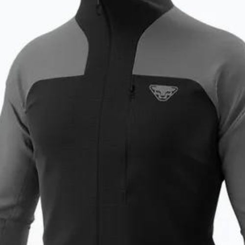 Vyriška DYNAFIT Speed PTC parašiutinė striukė su gobtuvu ramaus atspalvio melanžas