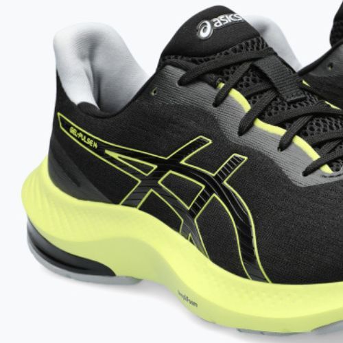 ASICS Gel-Pulse 14 vyriški bėgimo bateliai juoda/žėrinti geltona