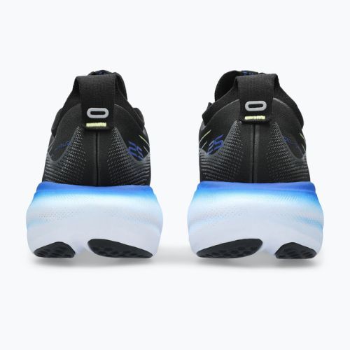 ASICS Gel-Nimbus 25 vyriški bėgimo bateliai juoda/žėrinti geltona