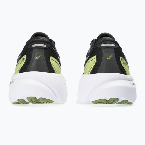 ASICS Gel-Kayano 30 vyriški bėgimo bateliai juoda/žėrinti geltona