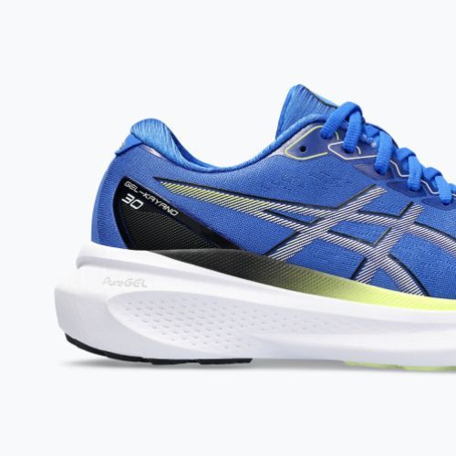 ASICS Gel-Kayano 30 vyriški bėgimo bateliai iliuzija mėlyna/žėrinti geltona