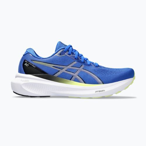 ASICS Gel-Kayano 30 vyriški bėgimo bateliai iliuzija mėlyna/žėrinti geltona