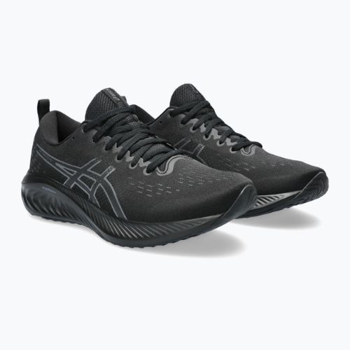 ASICS Gel-Excite 10 vyriški bėgimo bateliai juoda/kairė pilka