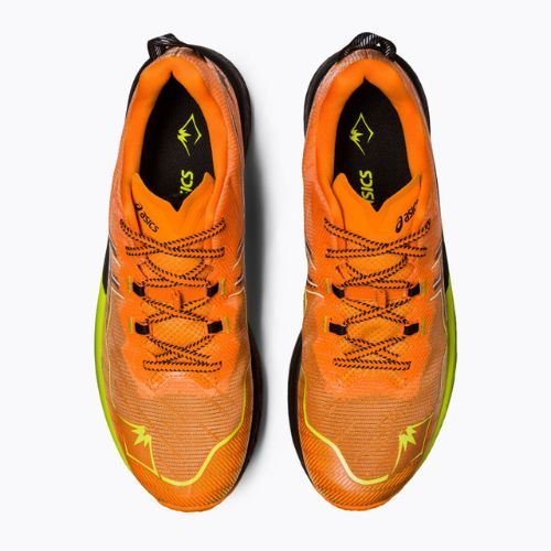 ASICS FUJISPEED 2 vyriški bėgimo bateliai ryškiai oranžinės/antikvarinės raudonos spalvos