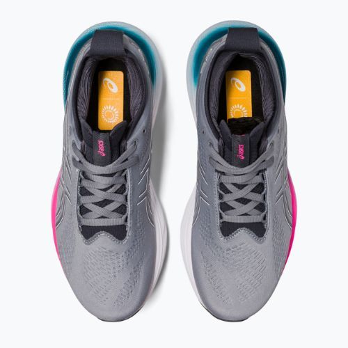 ASICS Gel-Nimbus 25 moteriški bėgimo bateliai sheet rock/white