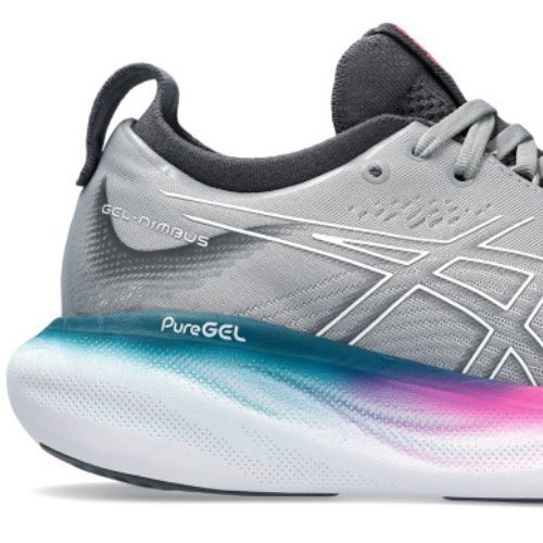 ASICS Gel-Nimbus 25 moteriški bėgimo bateliai sheet rock/white