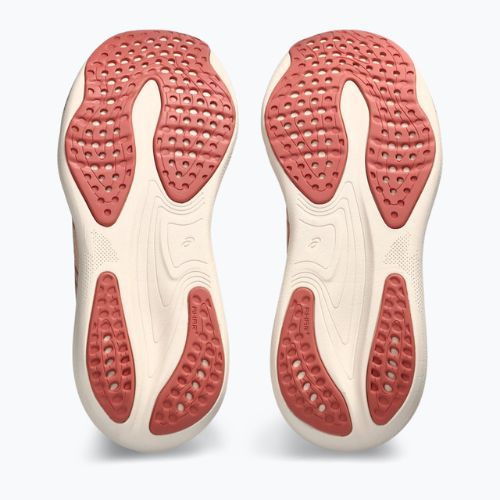 ASICS Gel-Nimbus 25 moterų bėgimo bateliai šviesiai abrikosinė/šviesiai granatinė