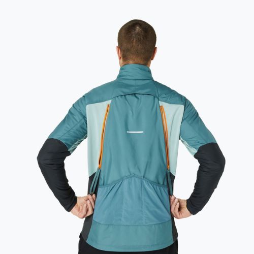 Vyriška ASICS žieminė striukė foggy teal/graphite grey