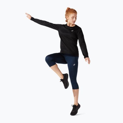 Moterų bėgimo marškinėliai ilgomis rankovėmis ASICS Core Top performance black