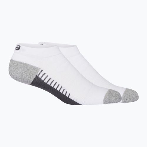 ASICS Road+ Run Ankle bėgimo kojinės briliantinės baltos spalvos