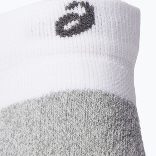 ASICS Road+ Run Ankle bėgimo kojinės briliantinės baltos spalvos