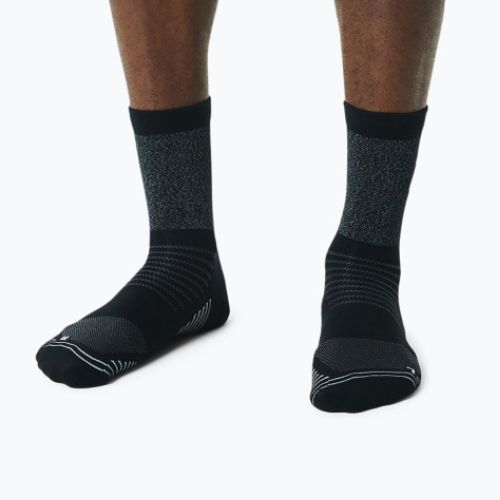 ASICS Lite-Show Run Crew bėgimo kojinės juodos spalvos