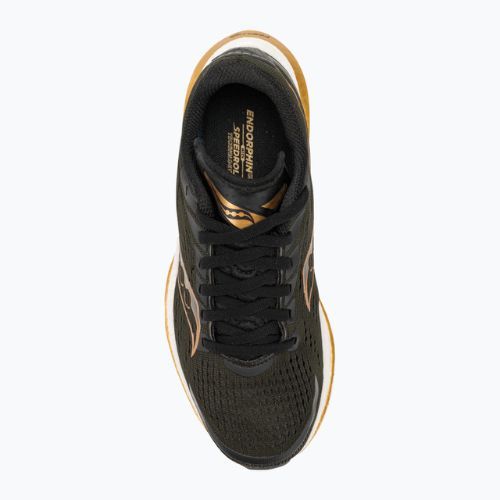 Moteriški bėgimo bateliai Saucony Endorphin Speed 3 black/goldstruck