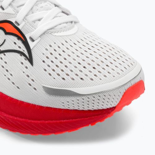 Vyriški bėgimo bateliai Saucony Endorphin Speed 3 white/blck/vizi
