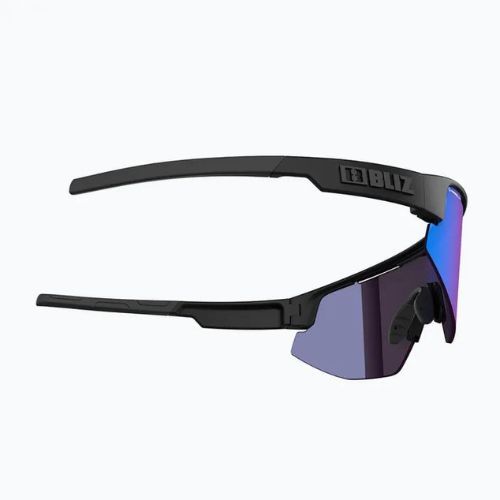 Bliz Matrix Nano Optics Nordic Light S2 dviratininkų akiniai matiniai juodi/begonia/violetiniai mėlyni multi