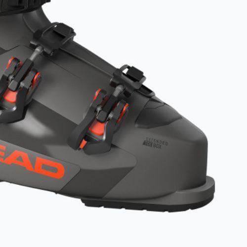 HEAD Edge 100 HV slidinėjimo batai antracitas/raudona