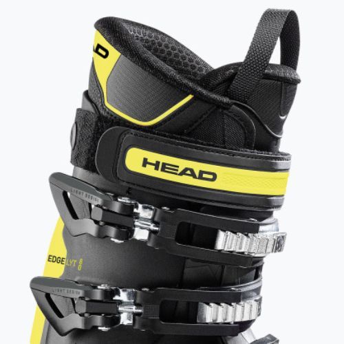 HEAD Edge Lyt 80 HV slidinėjimo batai juodi/gelsvi