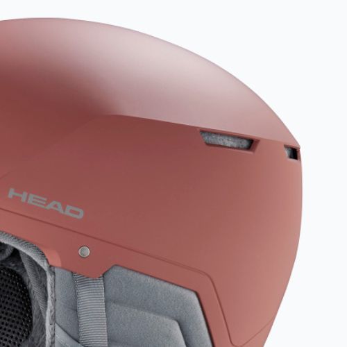 Moteriškas slidinėjimo šalmas HEAD Compact Evo W clay