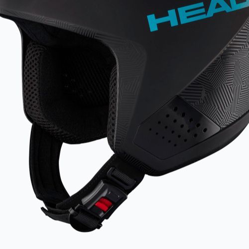 HEAD Downforce Mips slidinėjimo šalmas matinės juodos spalvos