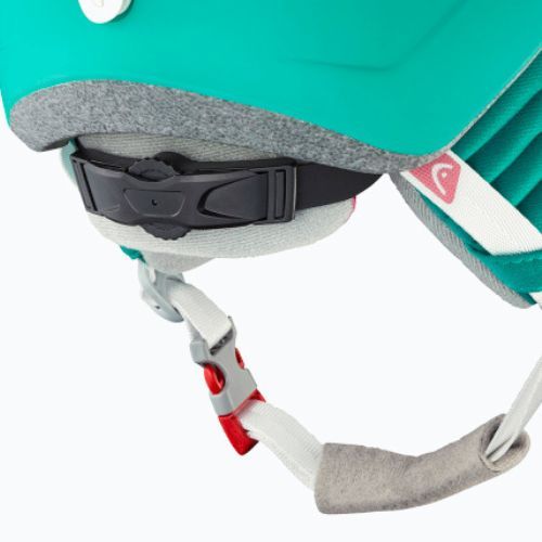 Vaikiškas slidinėjimo šalmas HEAD Maja Set Paw + Goggles pink