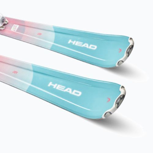 Vaikiškos kalnų slidės HEAD Joy Easy JRS + Jrs 7.5 mint/pink