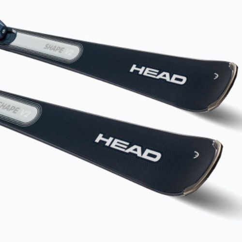 HEAD Shape V2 AMT-PR + PR 11 tamsiai mėlynos/baltos kalnų slidės