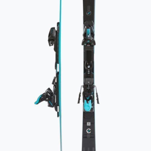 HEAD WC Rebels e-Race RP EVO 14 + Freeflex 14 juodos/baltos spalvos kalnų slidės