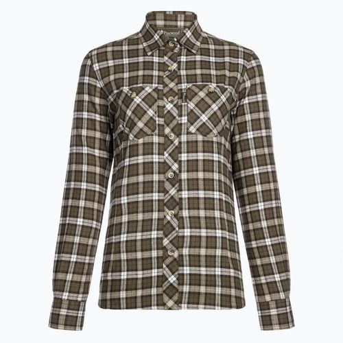 Pinewood moteriški marškinėliai Felicia d.green/offwhite