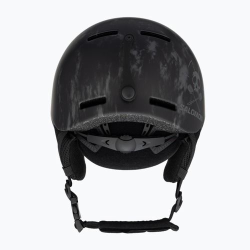 Vaikiškas slidinėjimo šalmas Salomon Player Combo + akiniai XV Jr black&tie/black silver