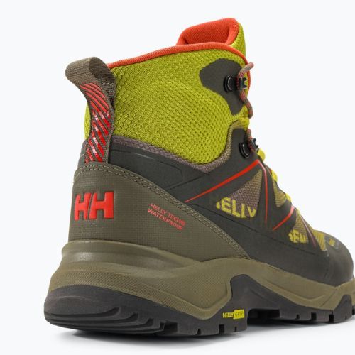 "Helly Hansen Cascade Mid HT" vyriški trekingo batai neon moss/utility green