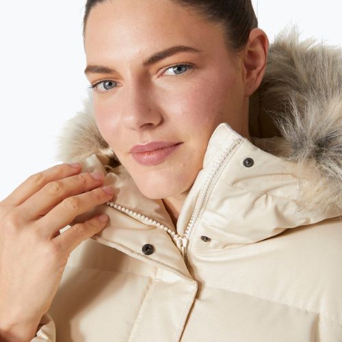 Moteriška kreminė pūkinė striukė Blossom Puffy Parka