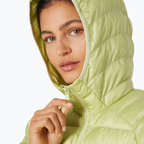 Helly Hansen Banff Hooded Insulator moteriška pūkinė striukė su gobtuvu ledinė matcha