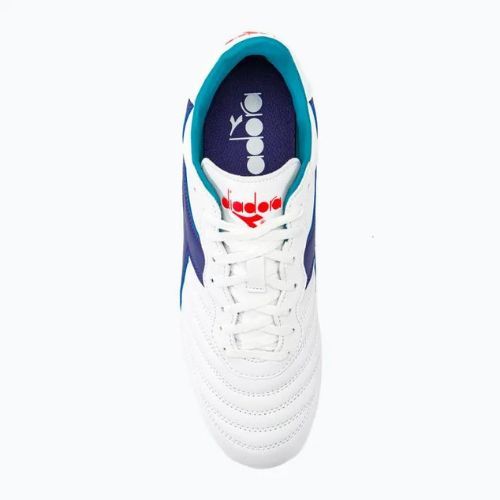 Vyriški futbolo bateliai Diadora Brasil 2 R LPU white/navy